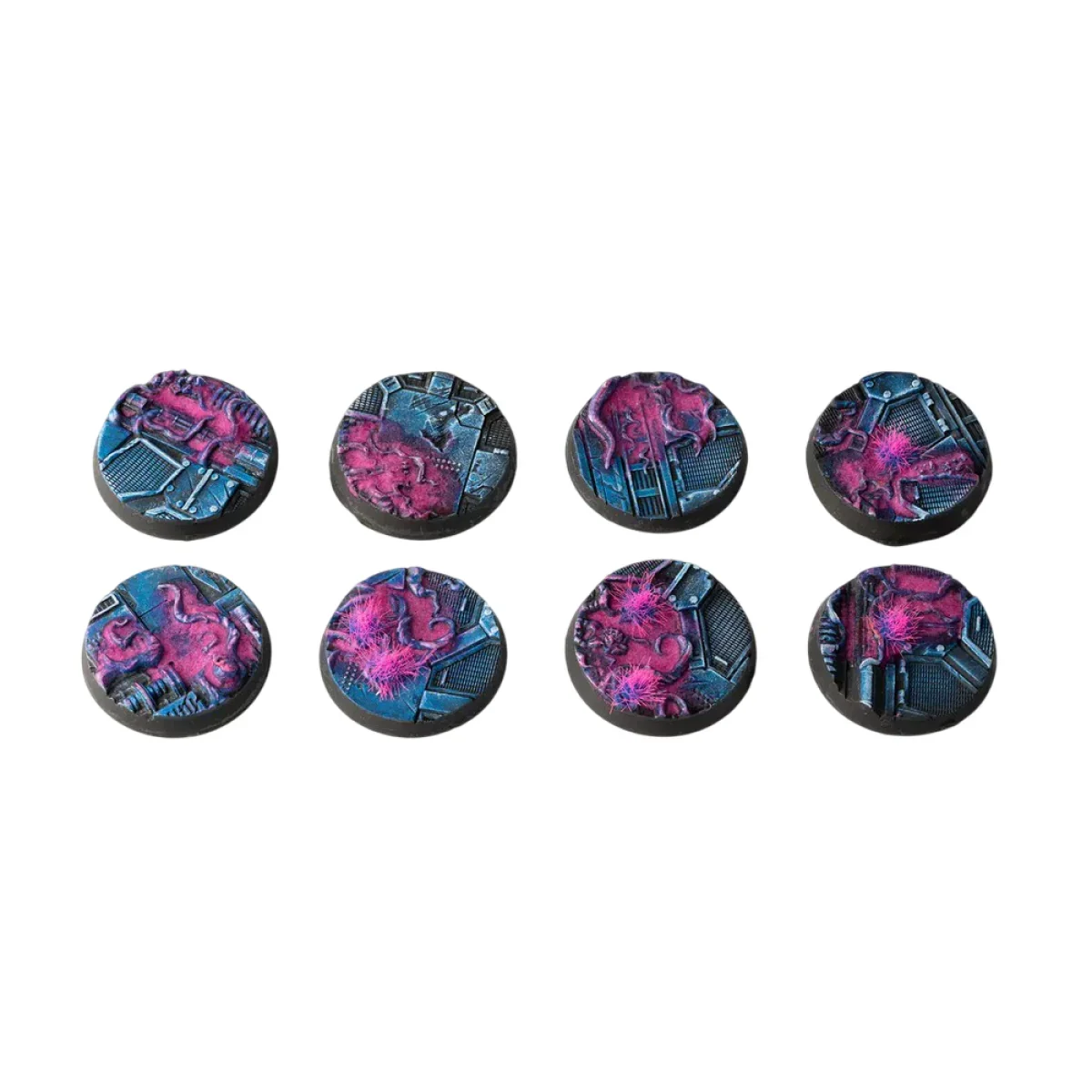 Gamers Grass - Battle Ready Bases - Alien Infestation - Round 32mm (x8) - Image 2