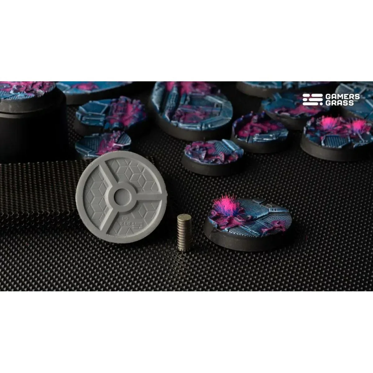 Gamers Grass - Battle Ready Bases - Alien Infestation - Round 32mm (x8) - Image 3