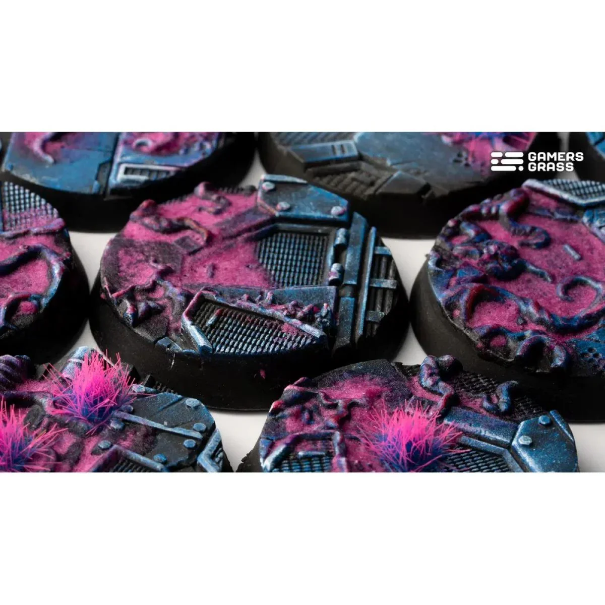 Gamers Grass - Battle Ready Bases - Alien Infestation - Round 32mm (x8) - Image 4