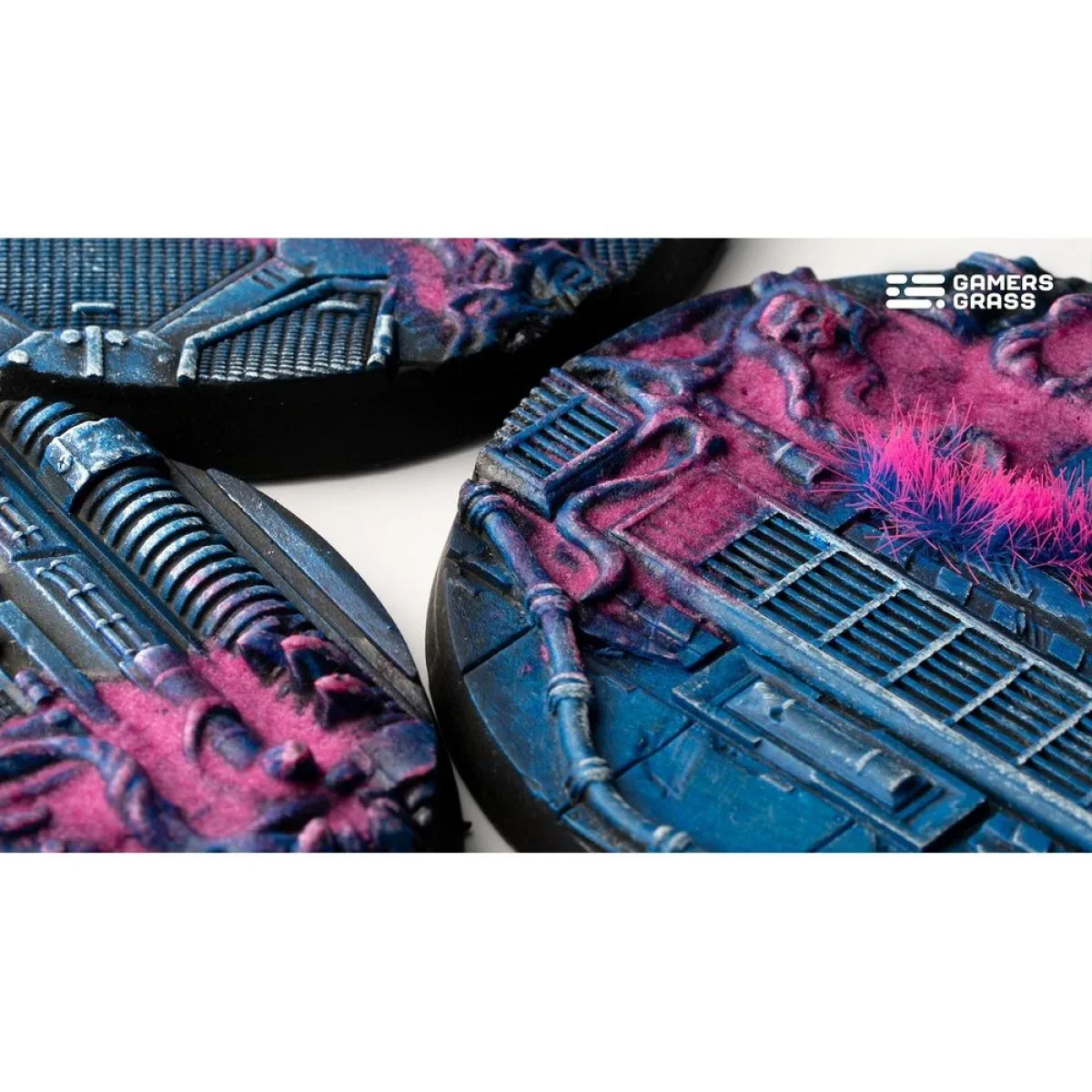 Gamers Grass - Battle Ready Bases - Alien Infestation - Round 60mm (x2) - Image 4