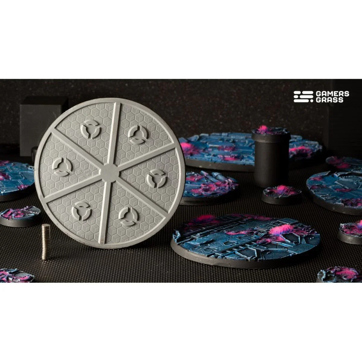 Gamers Grass - Battle Ready Bases - Alien Infestation - Round 90mm (x1) - Image 3