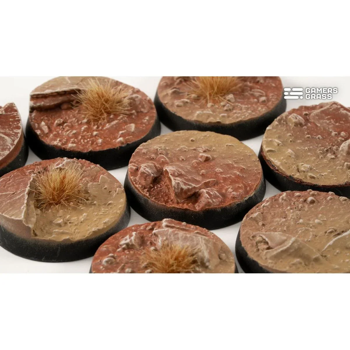 Gamers Grass - Battle Ready Bases - Badlands - Round 25mm (x10) - Image 4