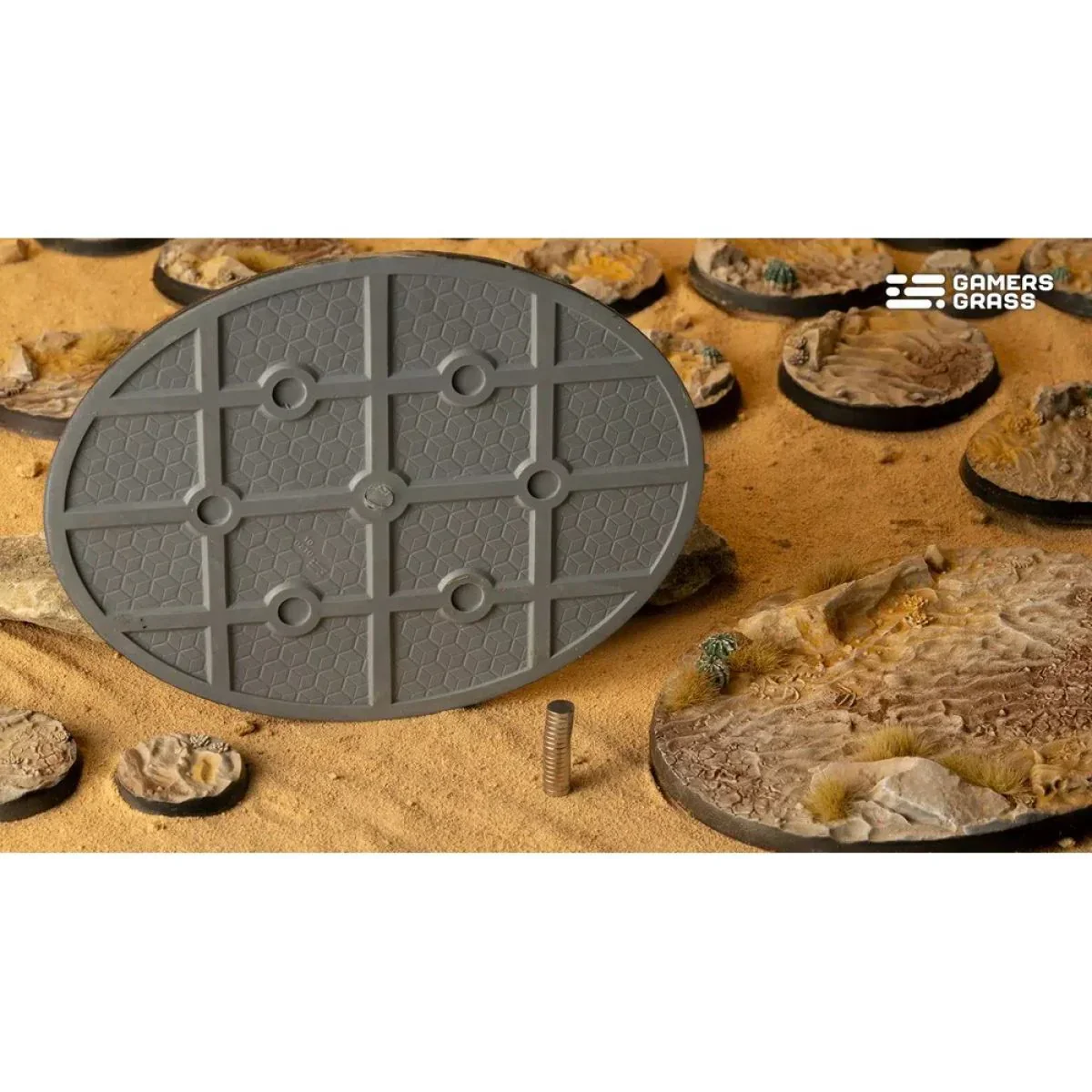 Gamers Grass - Battle Ready Bases - Deserts of Maahl - Oval 120mm (x1) - Image 3