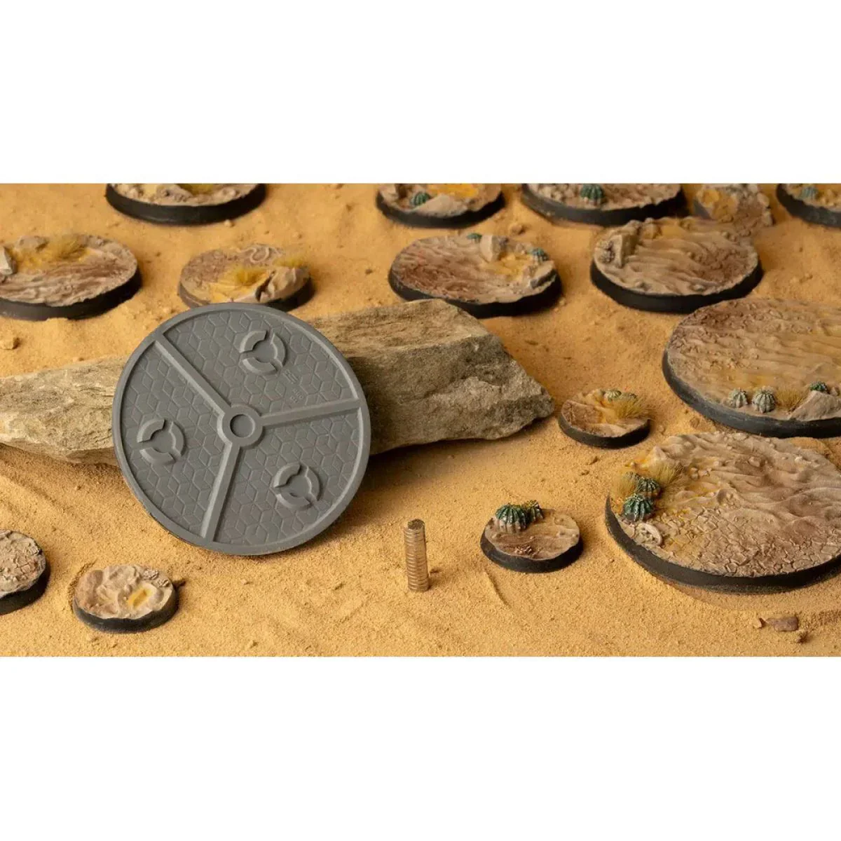 Gamers Grass - Battle Ready Bases - Deserts of Maahl - Round 60mm (x2) - Image 3
