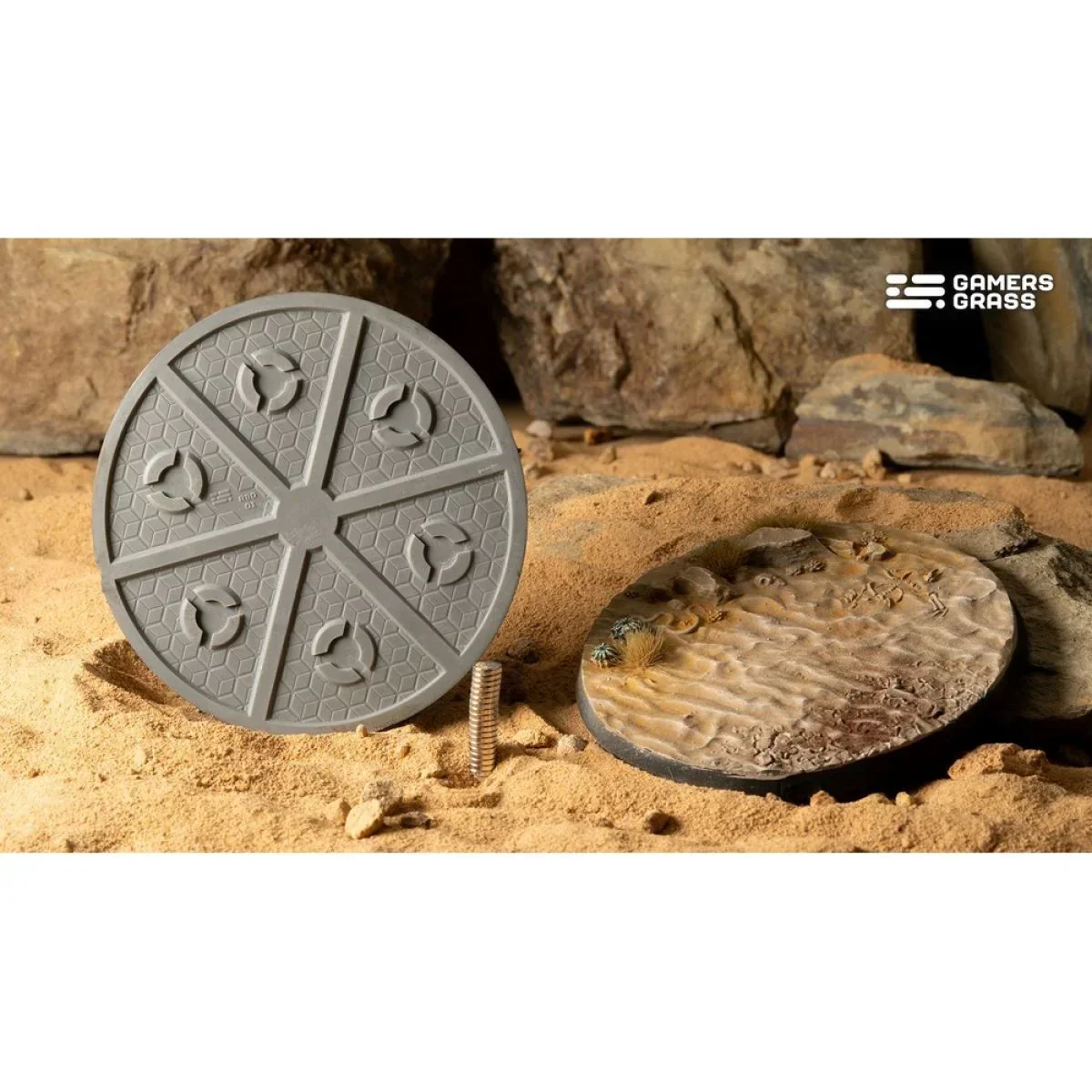 Gamers Grass - Battle Ready Bases - Deserts of Maahl - Round 80mm (x1) - Image 3