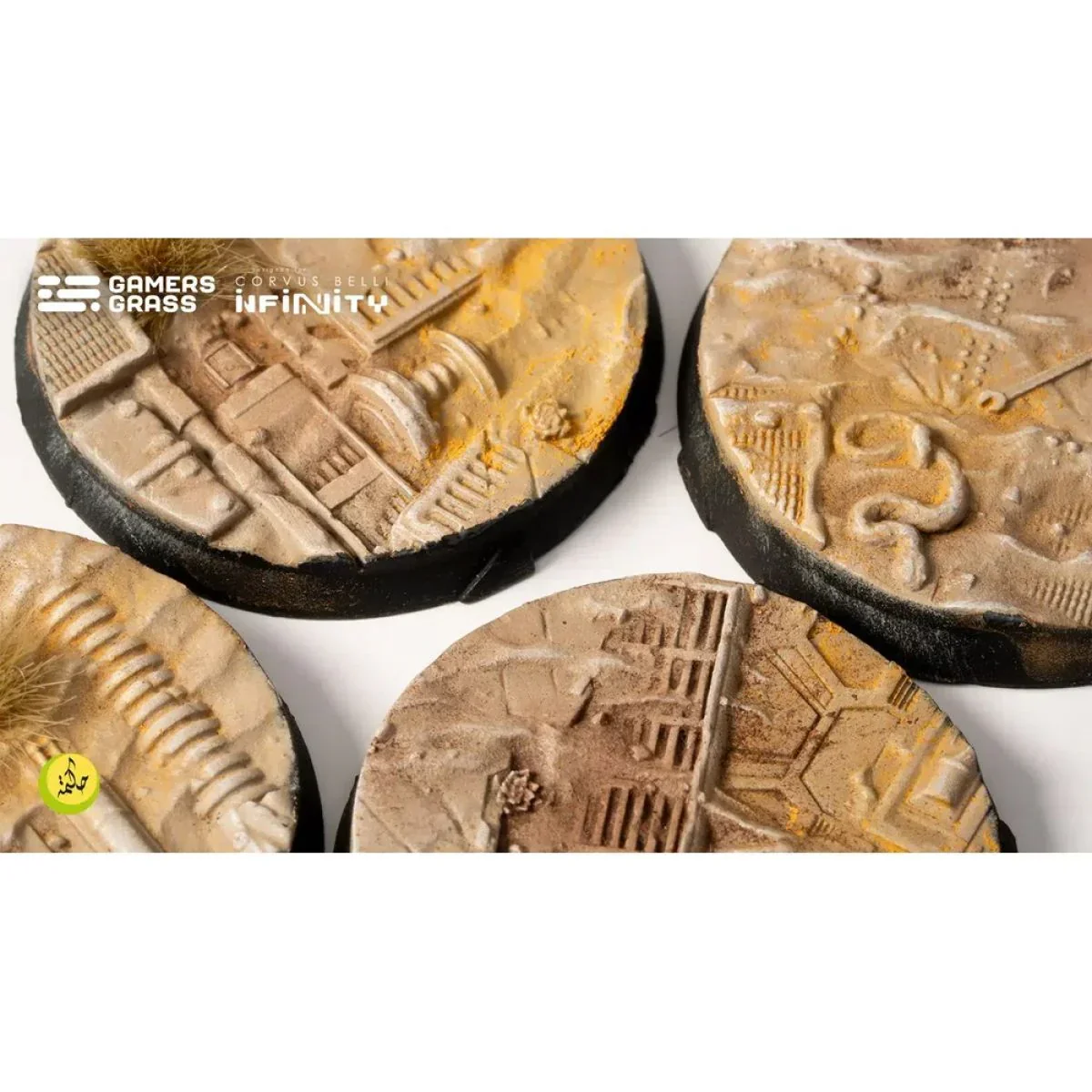 Gamers Grass - Battle Ready Bases - Dunes of Bourak - Round 40mm (4x) - Image 4
