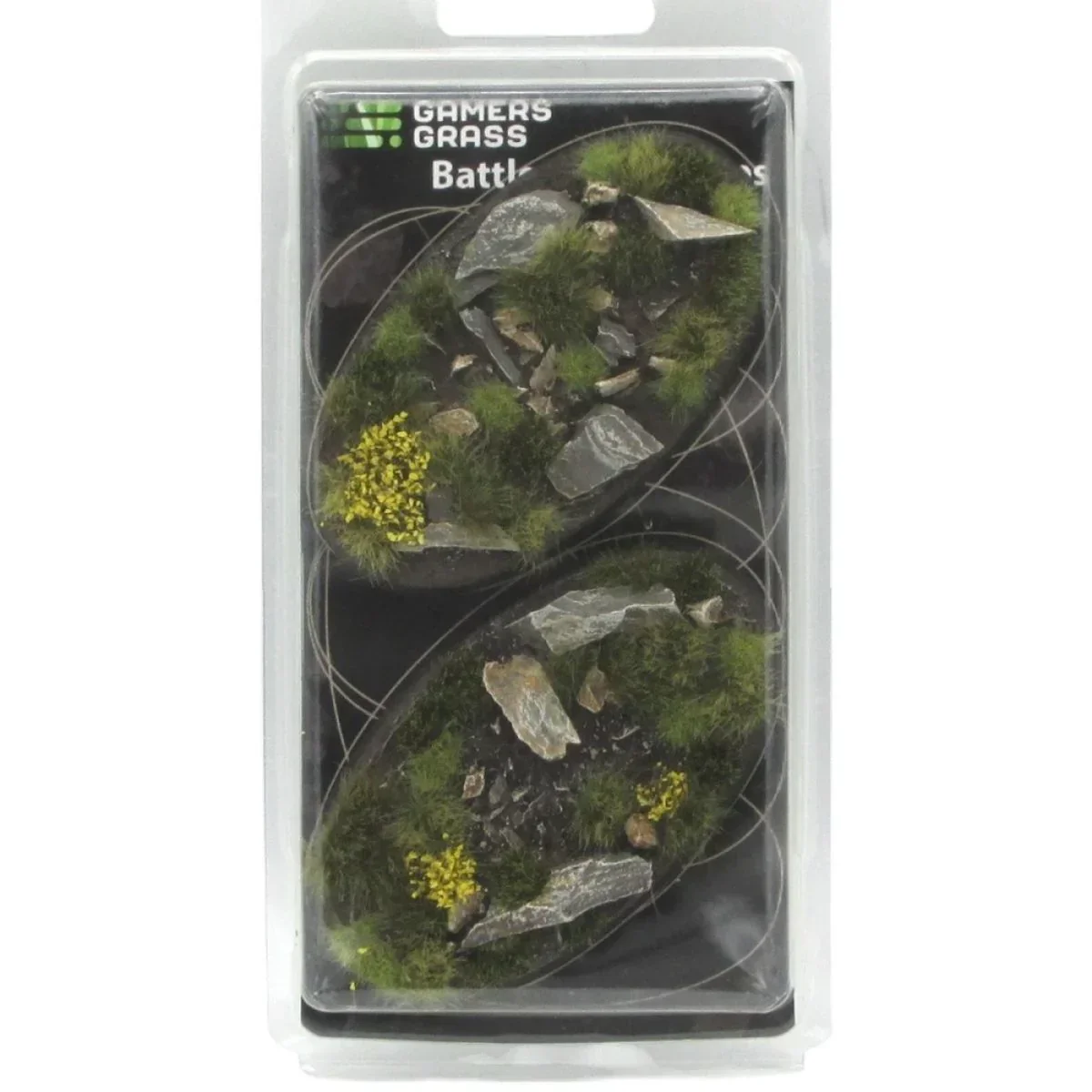 Gamers Grass - Battle Ready Bases - Highland - Oval 90mm (x2) - Image 2