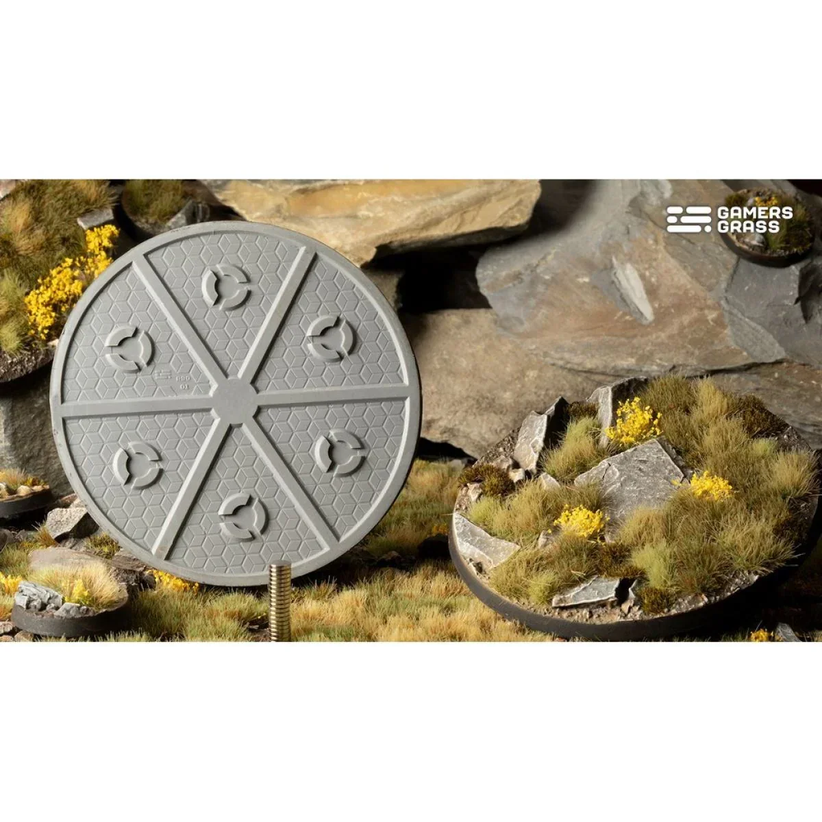 Gamers Grass - Battle Ready Bases - Highland - Round 90mm (x1) - Image 3