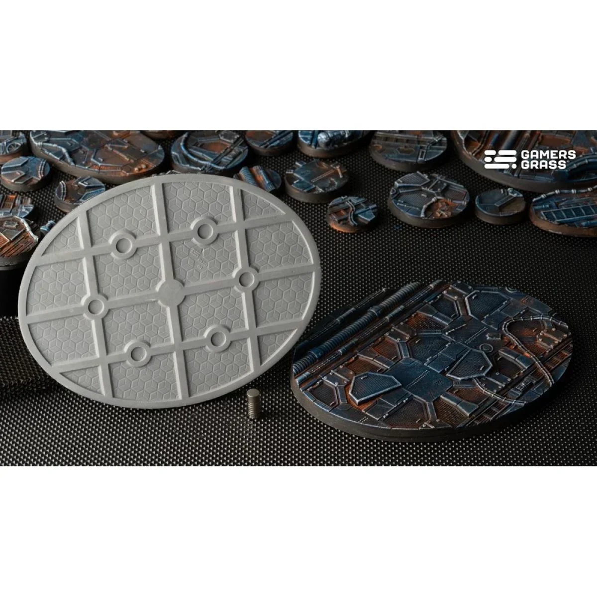 Gamers Grass - Battle Ready Bases - Spaceship Corridor - Oval 120mm (x1) - Image 3