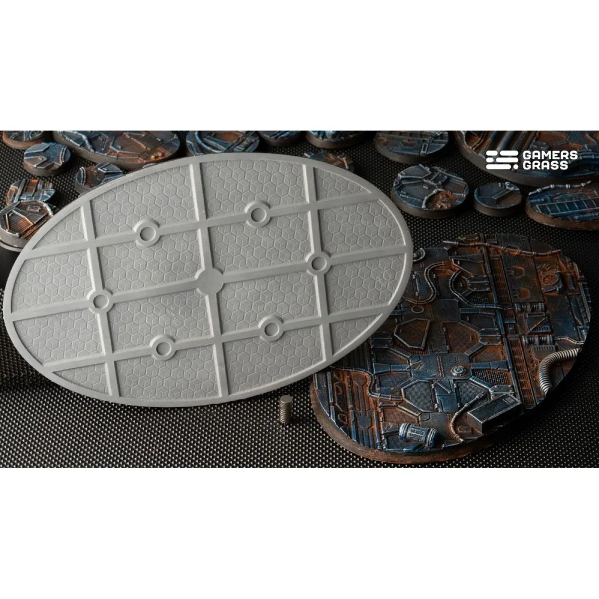 Gamers Grass - Battle Ready Bases - Spaceship Corridor - Oval 170mm (x1) - Image 3