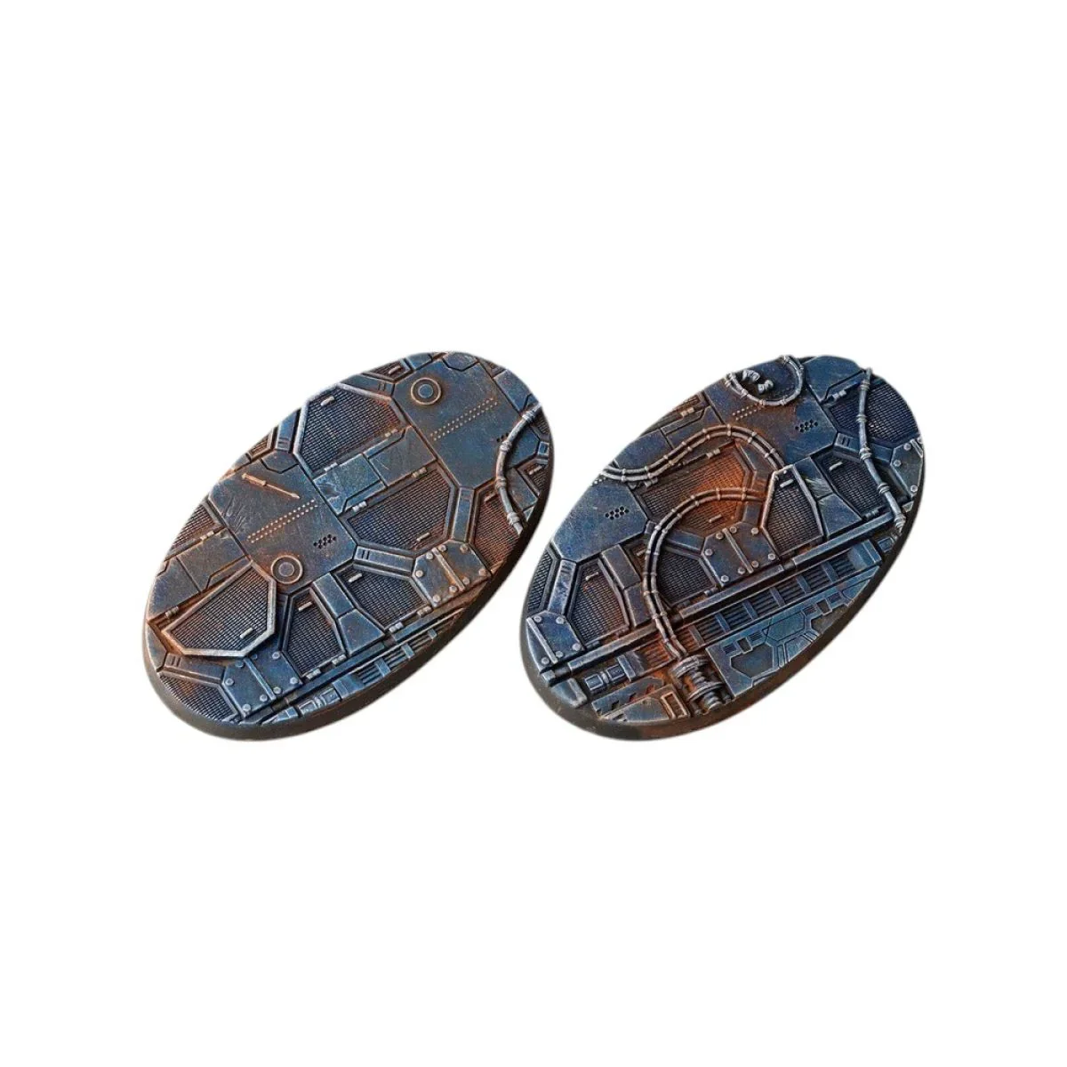 Gamers Grass - Battle Ready Bases - Spaceship Corridor - Oval 90mm (x2) - Image 2
