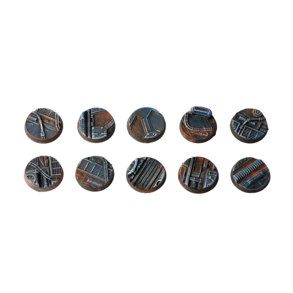 Gamers Grass - Battle Ready Bases - Spaceship Corridor - Round 25mm (x10) - Image 2