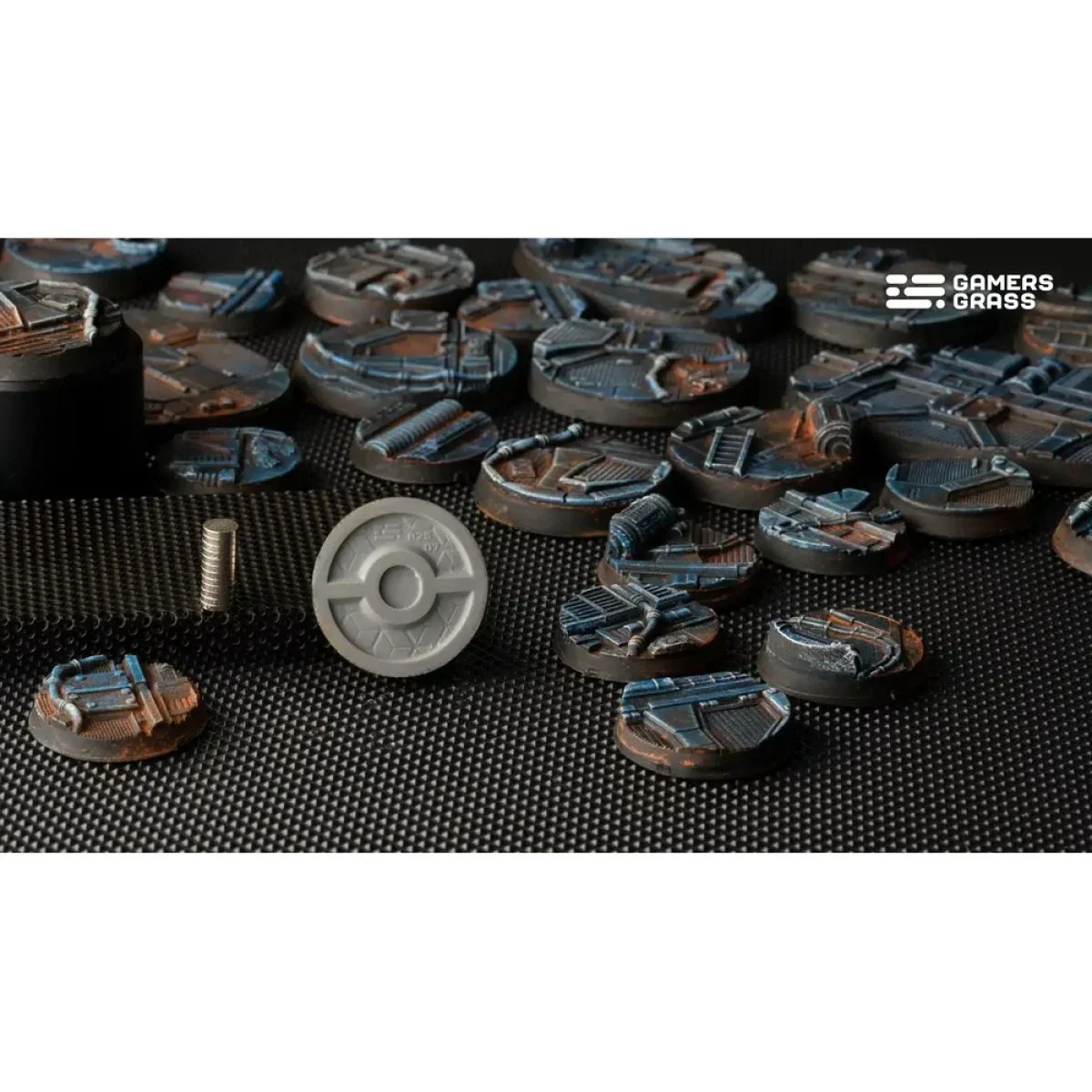 Gamers Grass - Battle Ready Bases - Spaceship Corridor - Round 25mm (x10) - Image 3