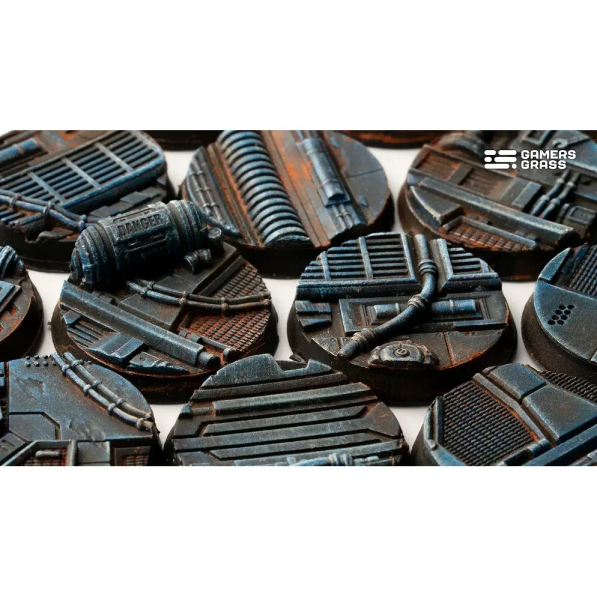 Gamers Grass - Battle Ready Bases - Spaceship Corridor - Round 25mm (x10) - Image 4