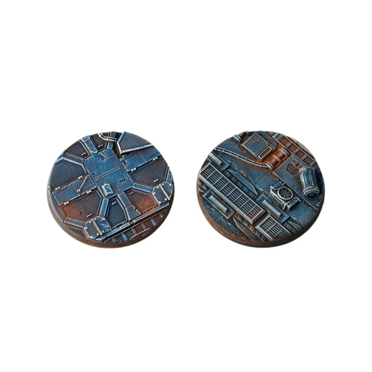 Gamers Grass - Battle Ready Bases - Spaceship Corridor - Round 60mm (x2) - Image 2