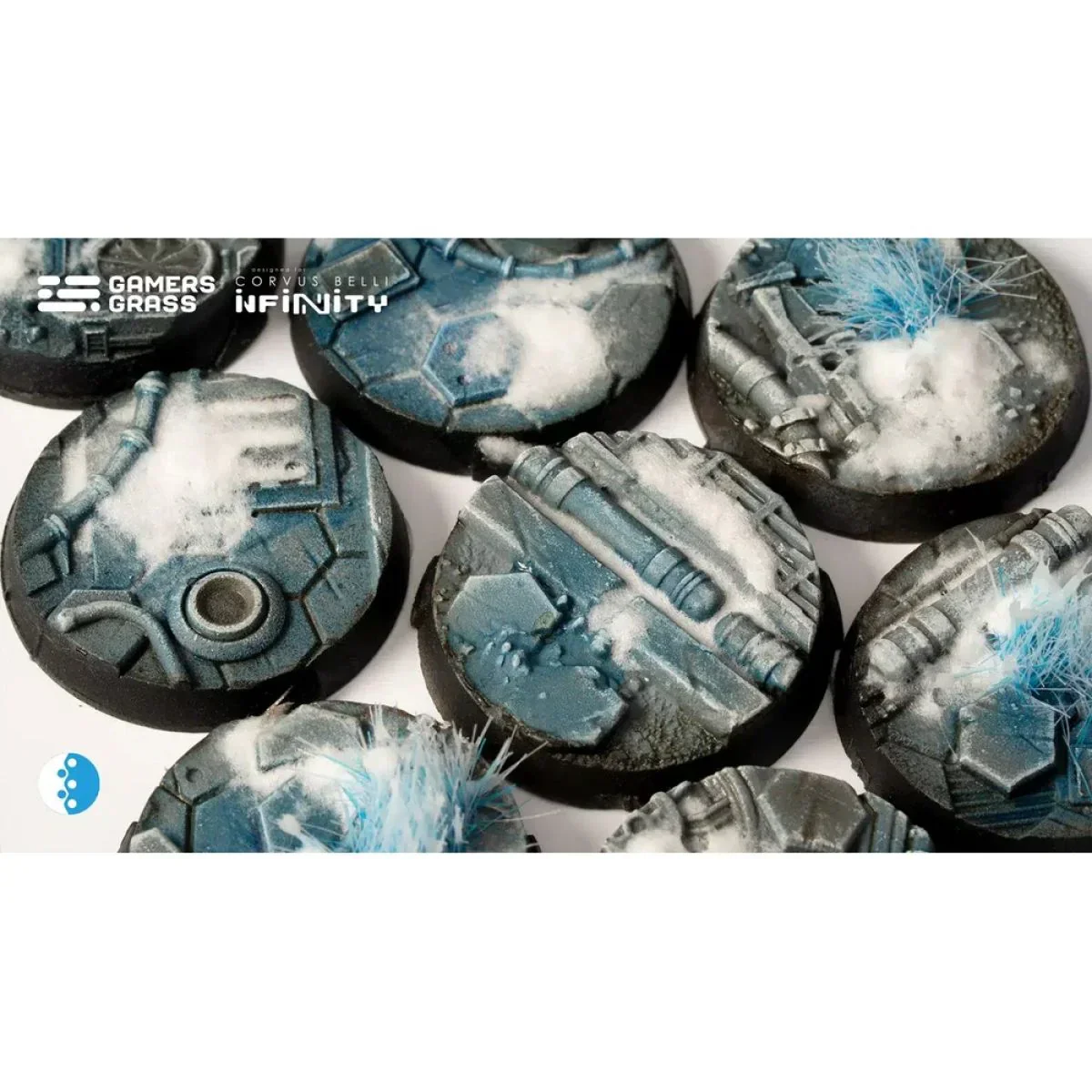 Gamers Grass - Battle Ready Bases - Svalarheima’s Outpost - Round 25mm (8x) - Image 4