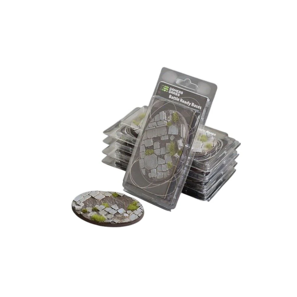 Gamers Grass - Battle Ready Bases - Temple - Oval 105mm (x1)