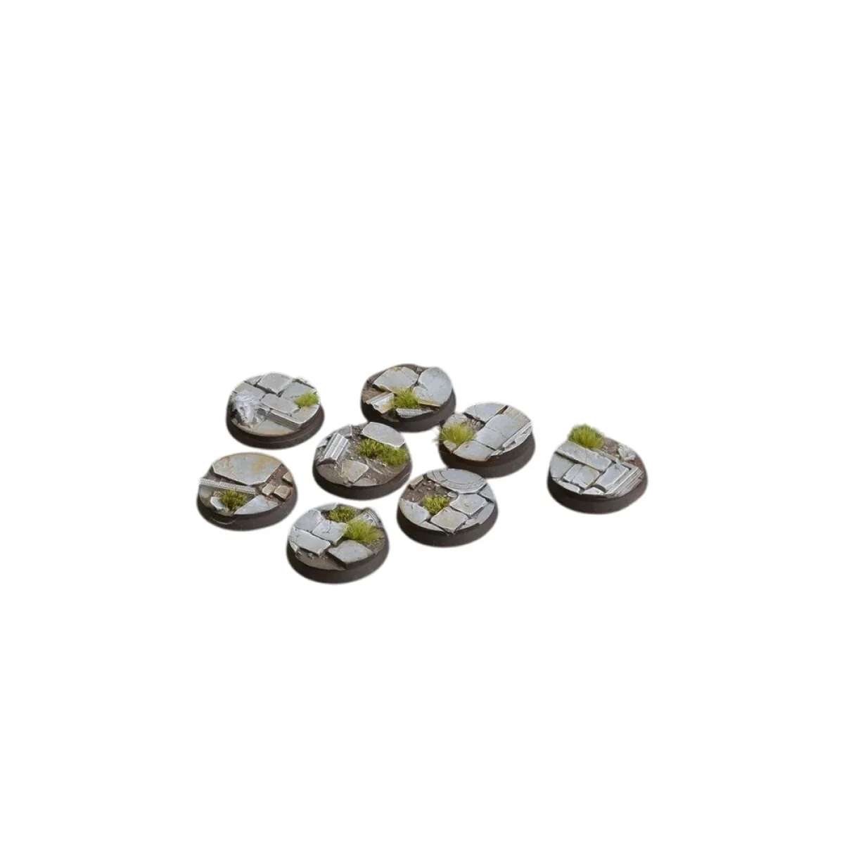 Gamers Grass - Battle Ready Bases - Temple - Round 32mm (x8) - Image 2
