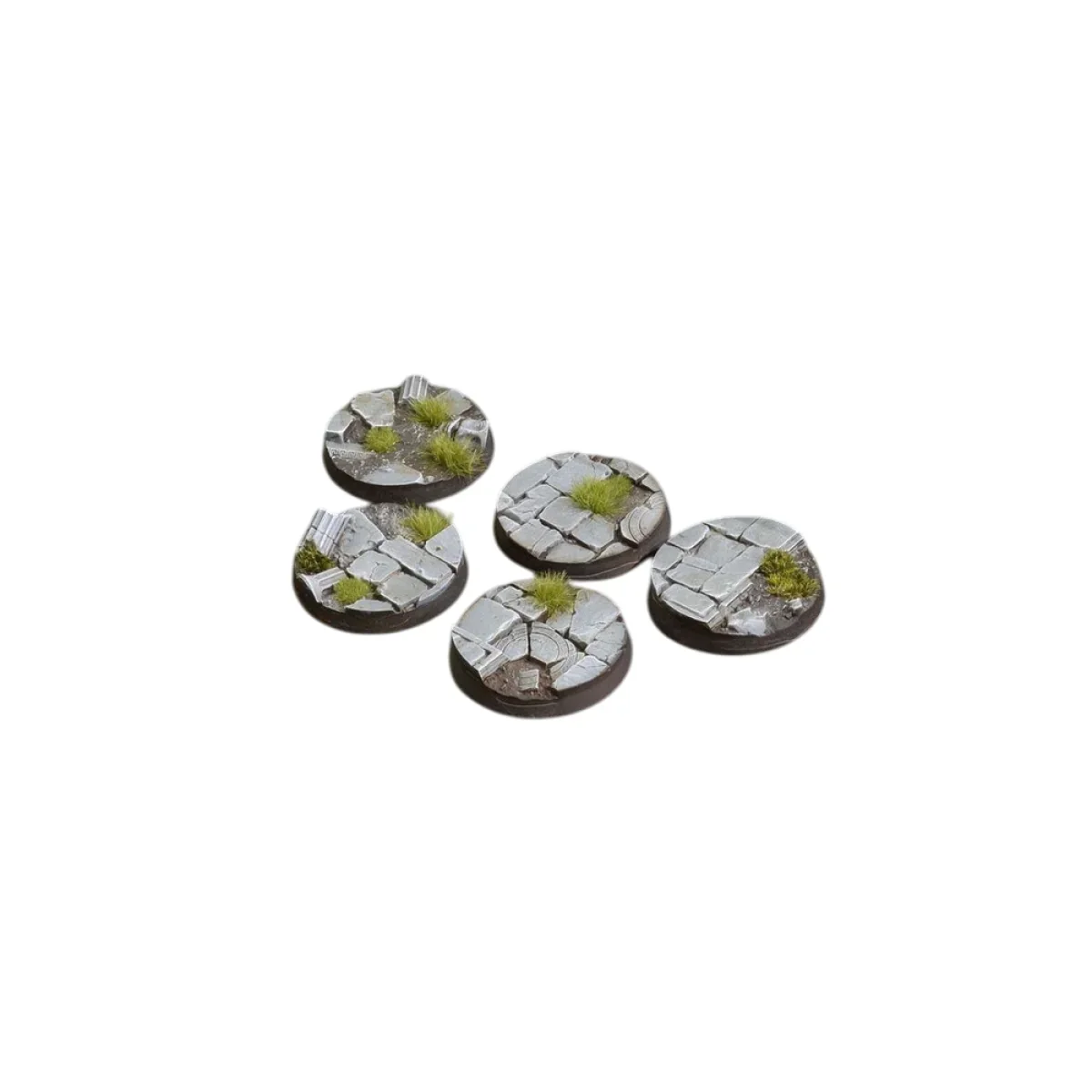 Gamers Grass - Battle Ready Bases - Temple - Round 40mm (x5) - Image 2