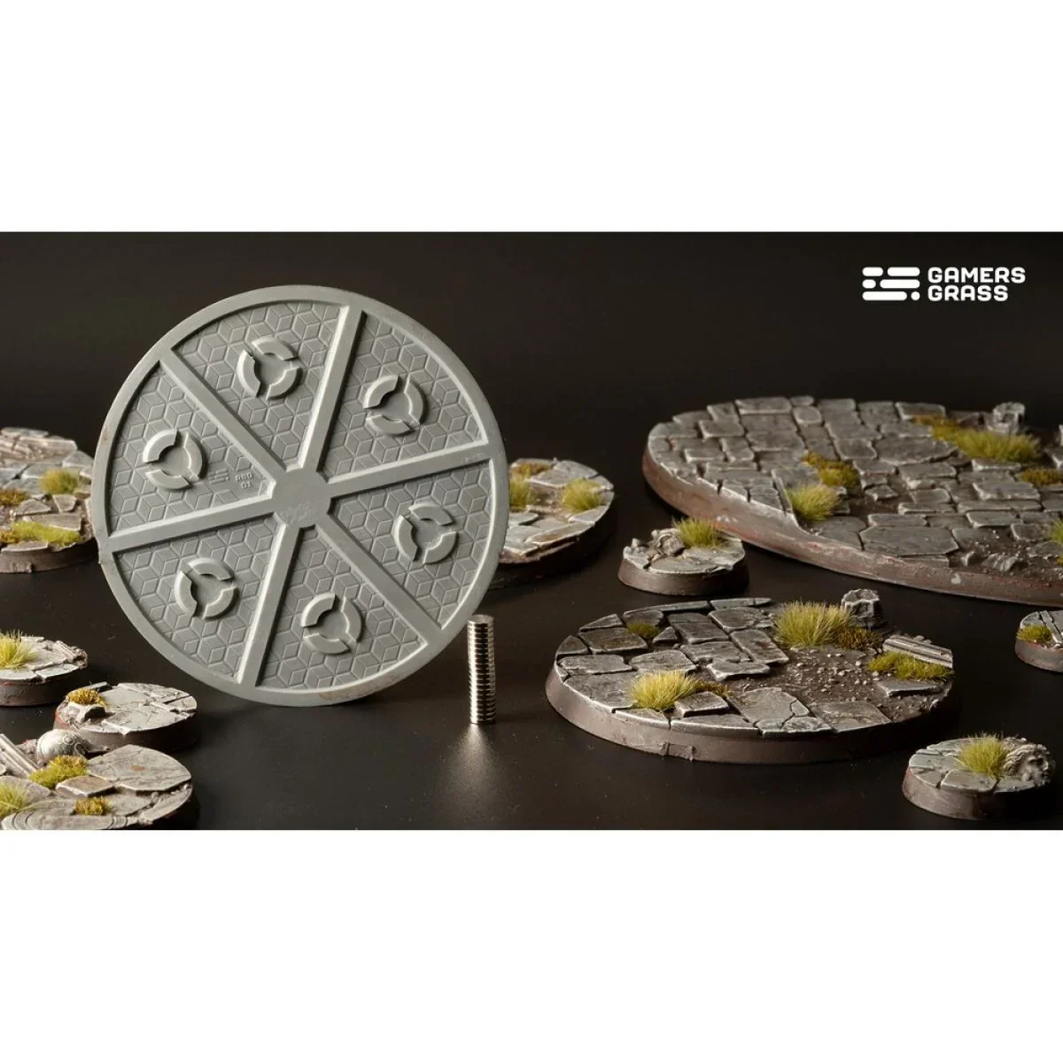 Gamers Grass - Battle Ready Bases - Temple - Round 80mm (x1) - Image 3
