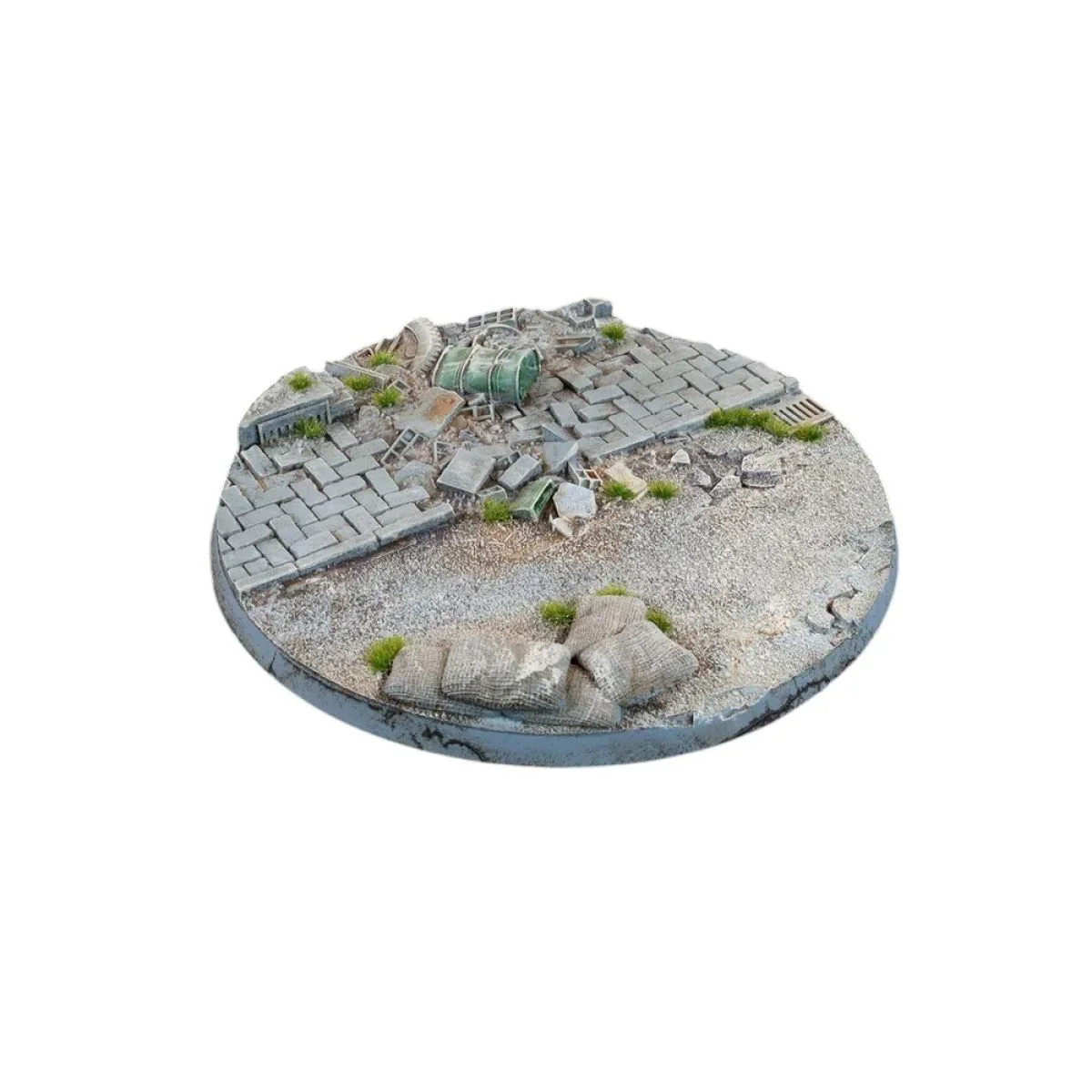Gamers Grass - Battle Ready Bases - Urban Warfare - Round 100mm (x1) - Image 3
