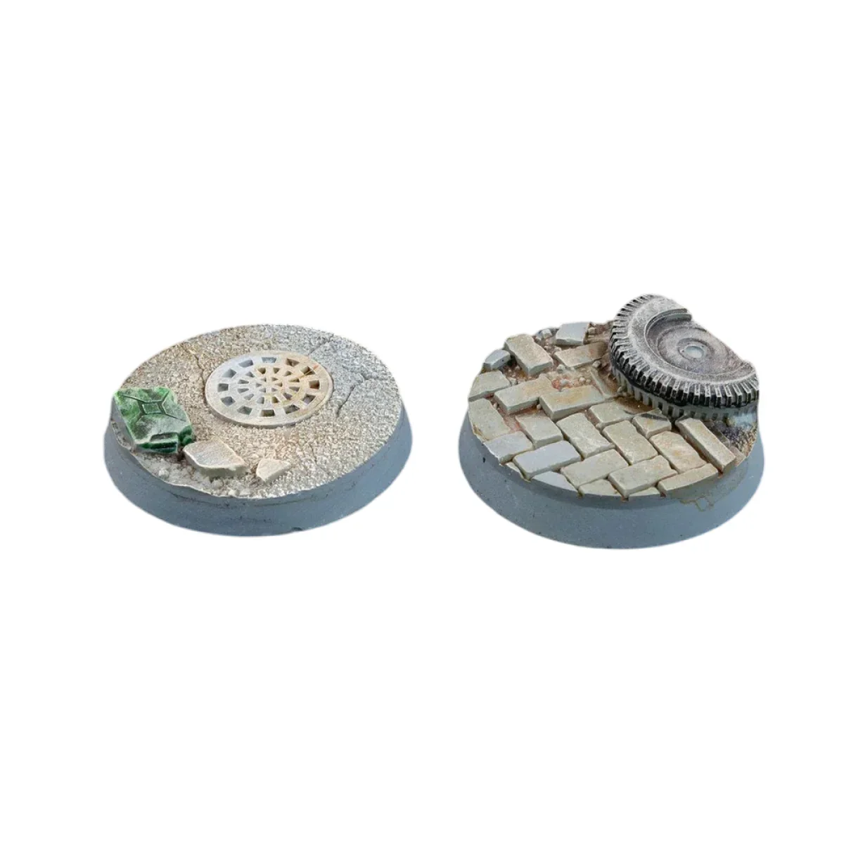 Gamers Grass - Battle Ready Bases - Urban Warfare - Round 32mm (x8) - Image 2