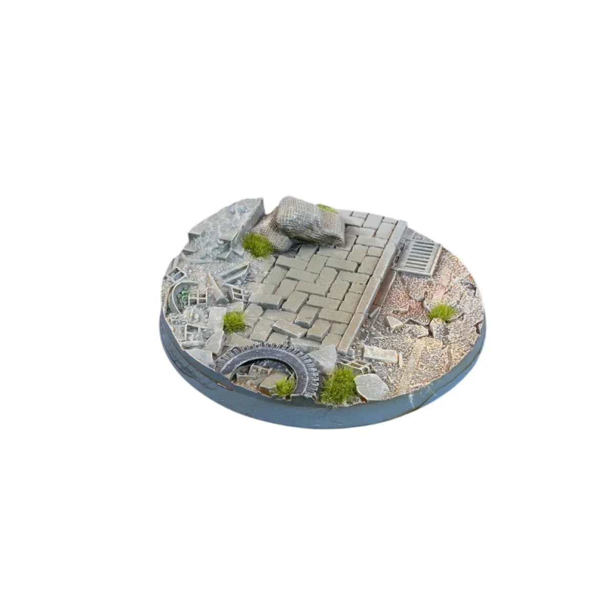 Gamers Grass - Battle Ready Bases - Urban Warfare - Round 40mm (x5) - Image 2