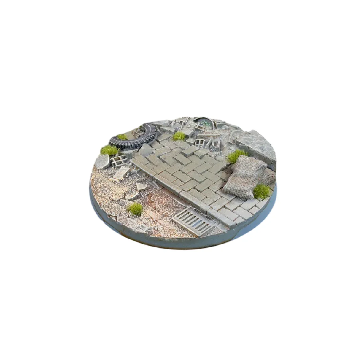 Gamers Grass - Battle Ready Bases - Urban Warfare - Round 40mm (x5) - Image 3