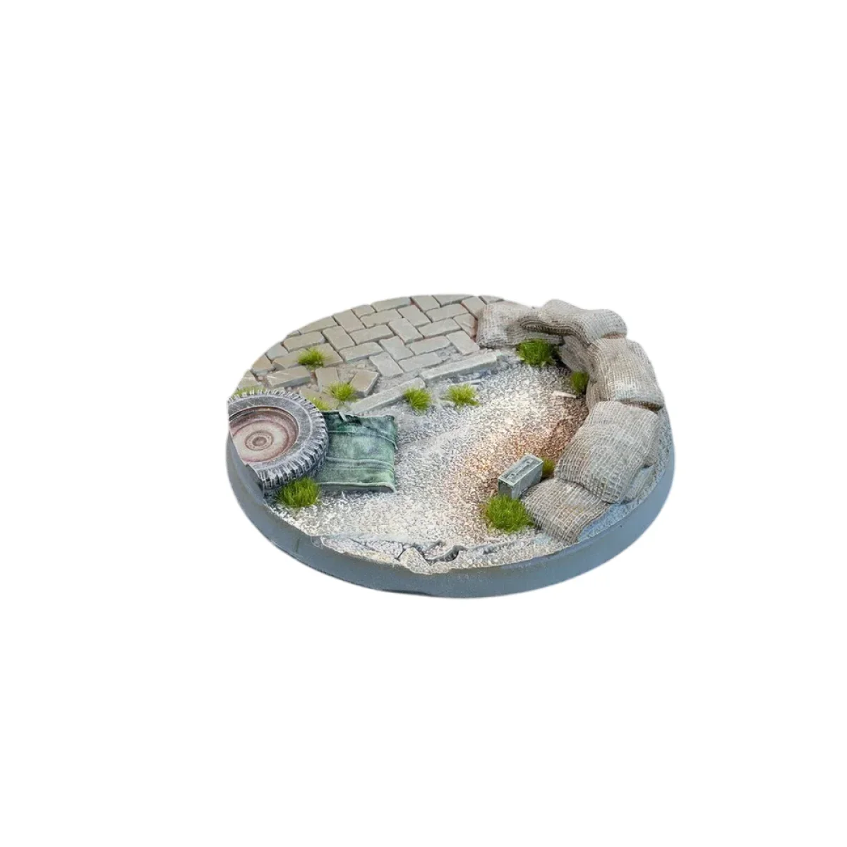 Gamers Grass - Battle Ready Bases - Urban Warfare - Round 40mm (x5) - Image 4