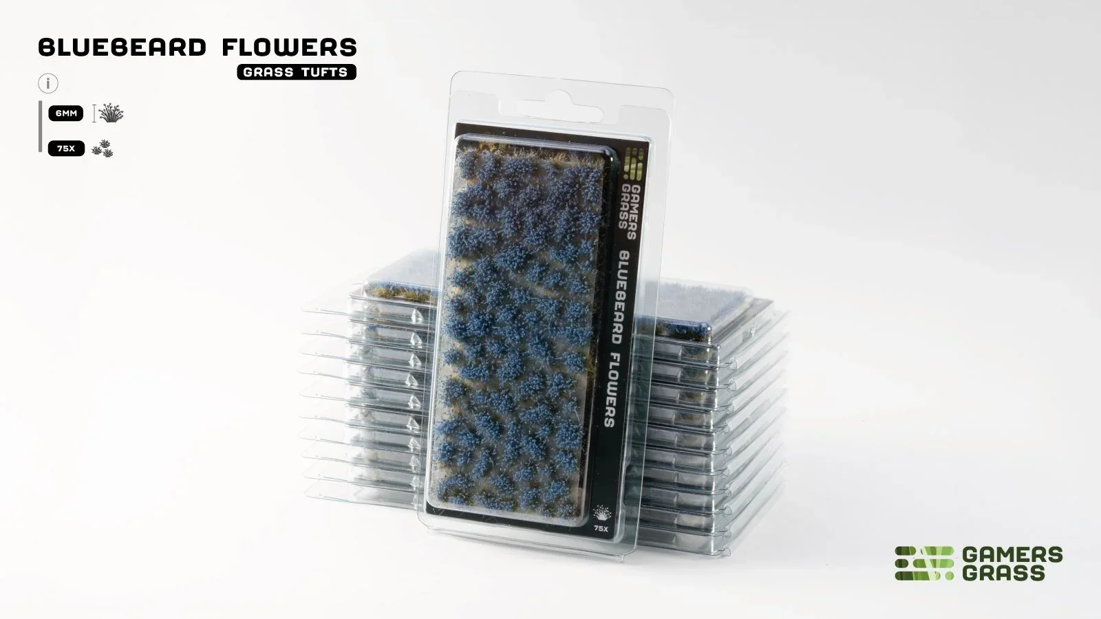 Gamer's Grass - Bluebeard Flowers