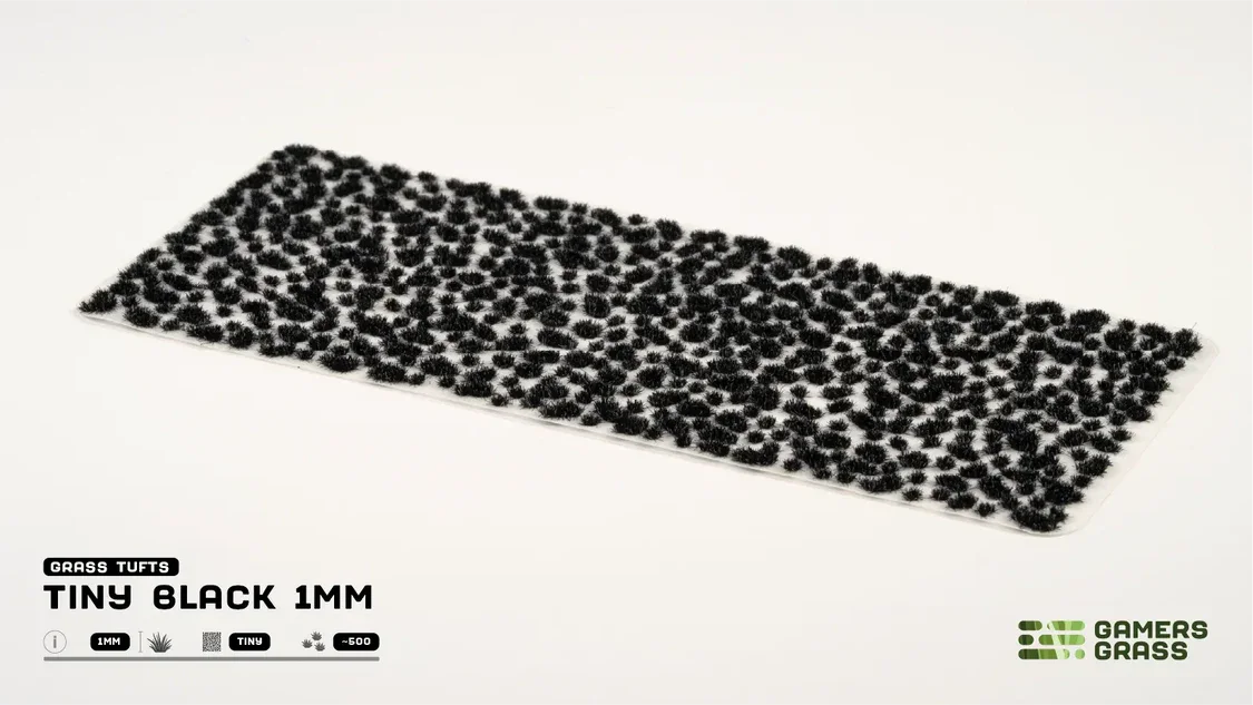 Gamers Grass - Tiny Black (1mm) - Image 2