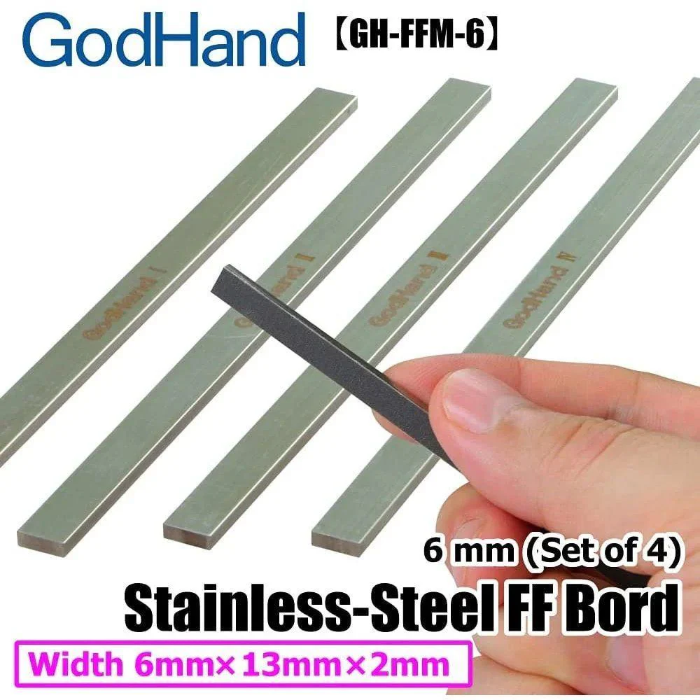 Godhand: Backing Boards - Stainless-Steel FF Board 6mm (Set of 4) - Image 2
