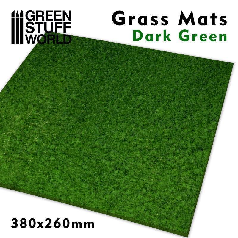 GREEN STUFF WORLD Grass Mats - Dark Green