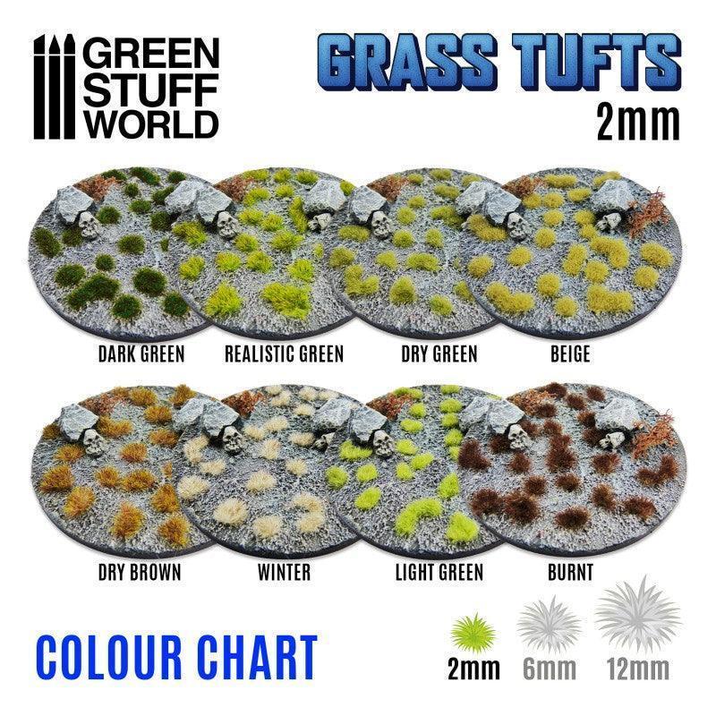 GREEN STUFF WORLD Grass Tufts - 2mm Self-Adhesive Realistic - Image 2