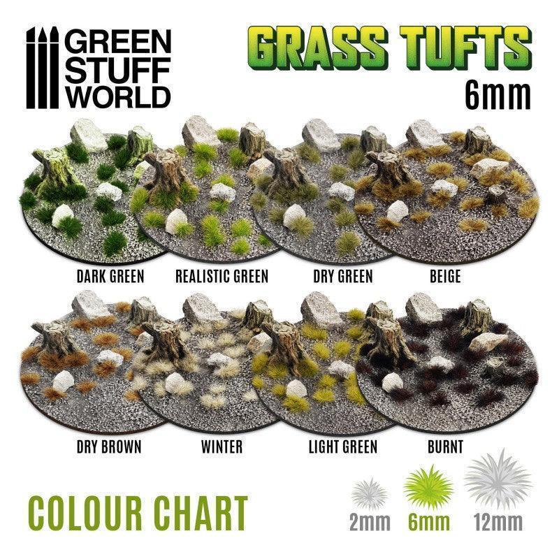 GREEN STUFF WORLD Grass Tufts 6mm Self-Adhesive - Realistic - Image 2