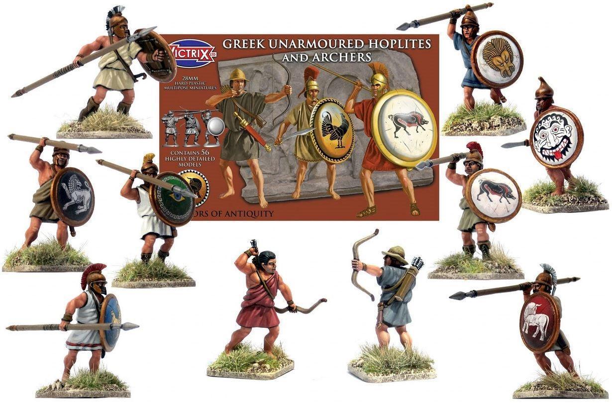 Greek Unarmoured Hoplites and Archers - Image 3