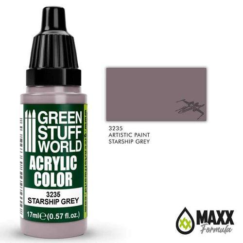GREEN STUFF WORLD Acrylic Color - Starship Grey 17ml