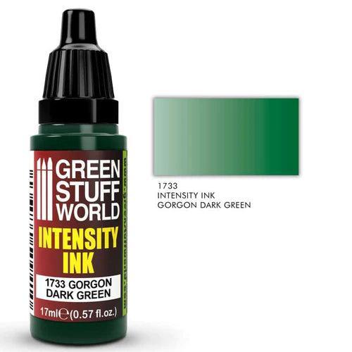 GREEN STUFF WORLD Intensity Ink Gorgon Dark Green 17ml