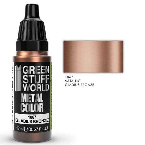 GREEN STUFF WORLD Metallic Paint Gladius Bronze 17ml