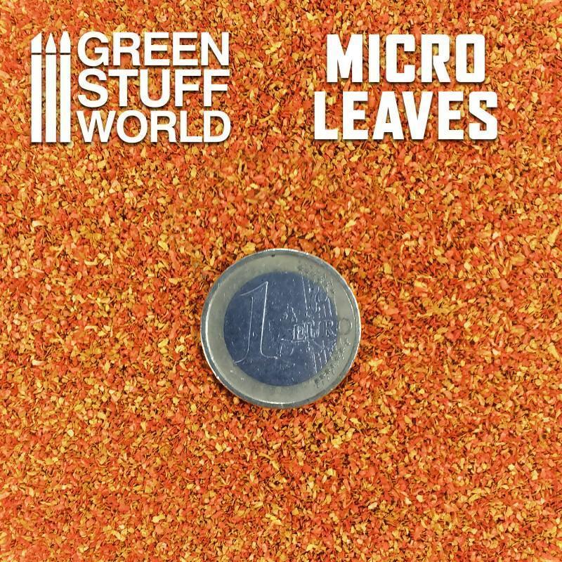 GREEN STUFF WORLD Micro Leaves - Orange Mix - Image 2
