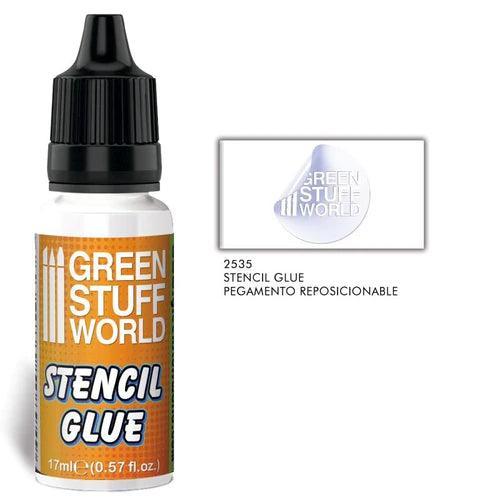 GREEN STUFF WORLD Repositionable Stencil Glue 17ml