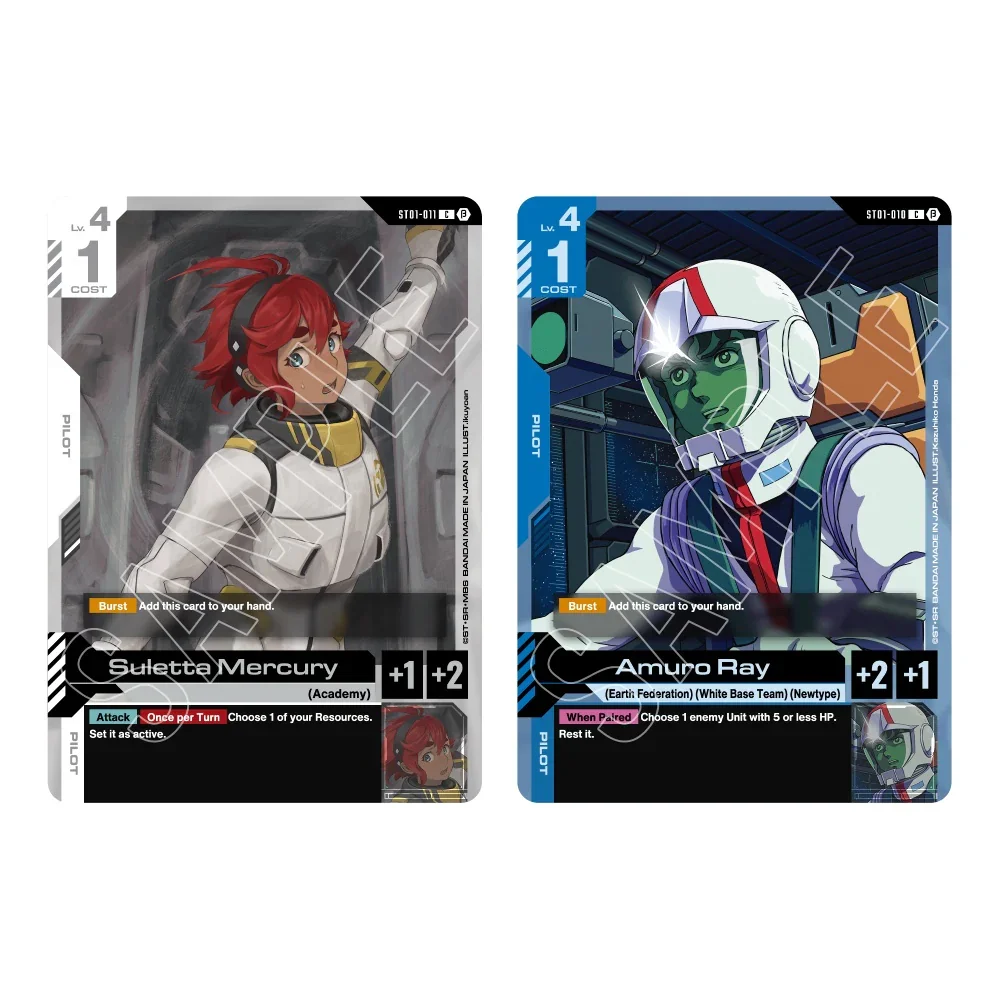 Gundam Card Game: Gundam Assemble Starter Set – Heroic Beginnings [ST01A] - Image 4