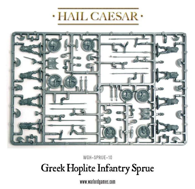 Hail Caeser - Ancient Greek Hoplite Sprue