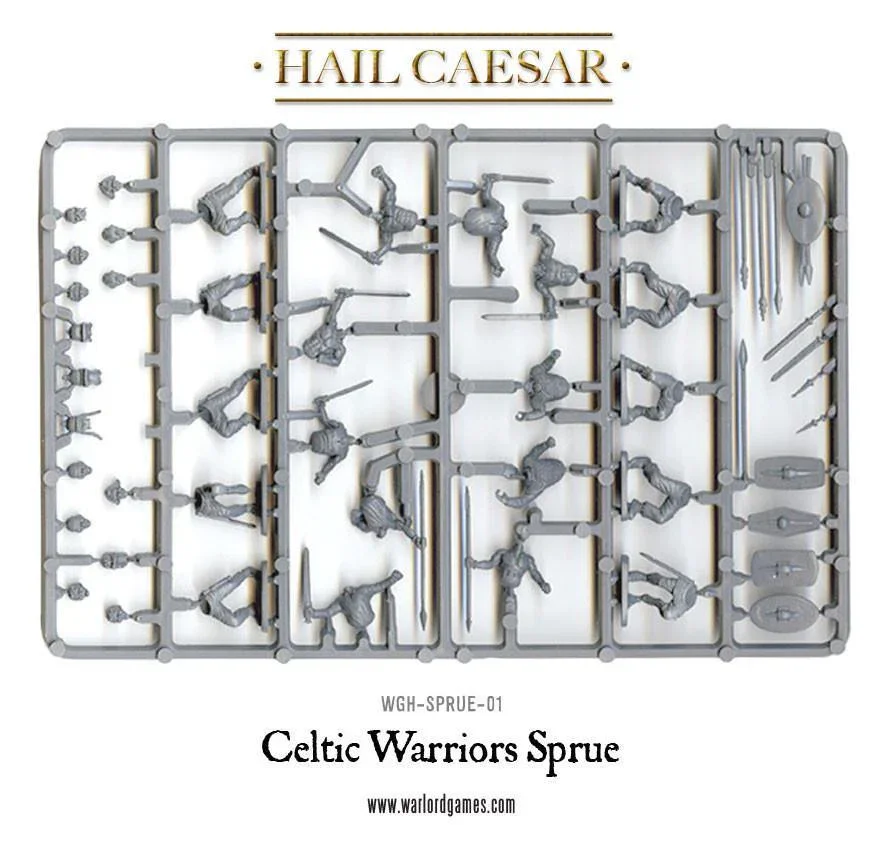 Hail Caeser - Celtic Warriors Sprue