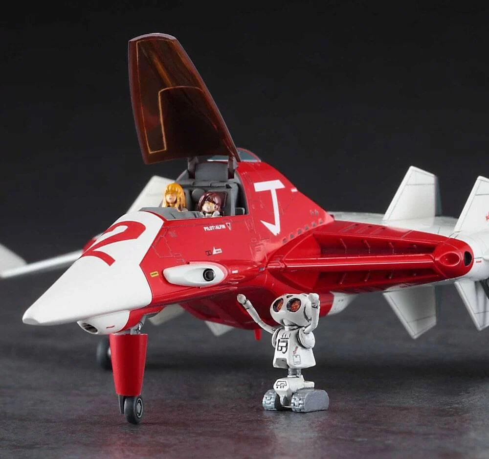 Hasegawa 1/72 [crusher Joe] Fighter 2 W/Alfin Figure - Image 3
