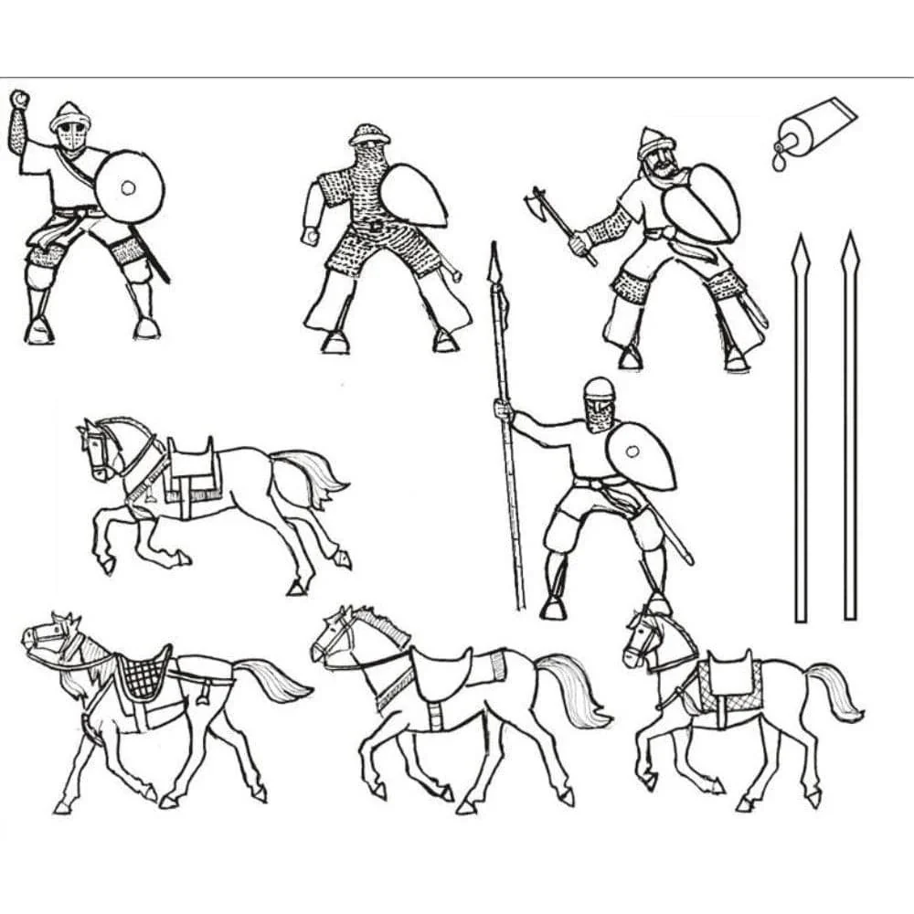 HAT El Cid Andalusian Heavy Cavalry (28mm) - Image 2