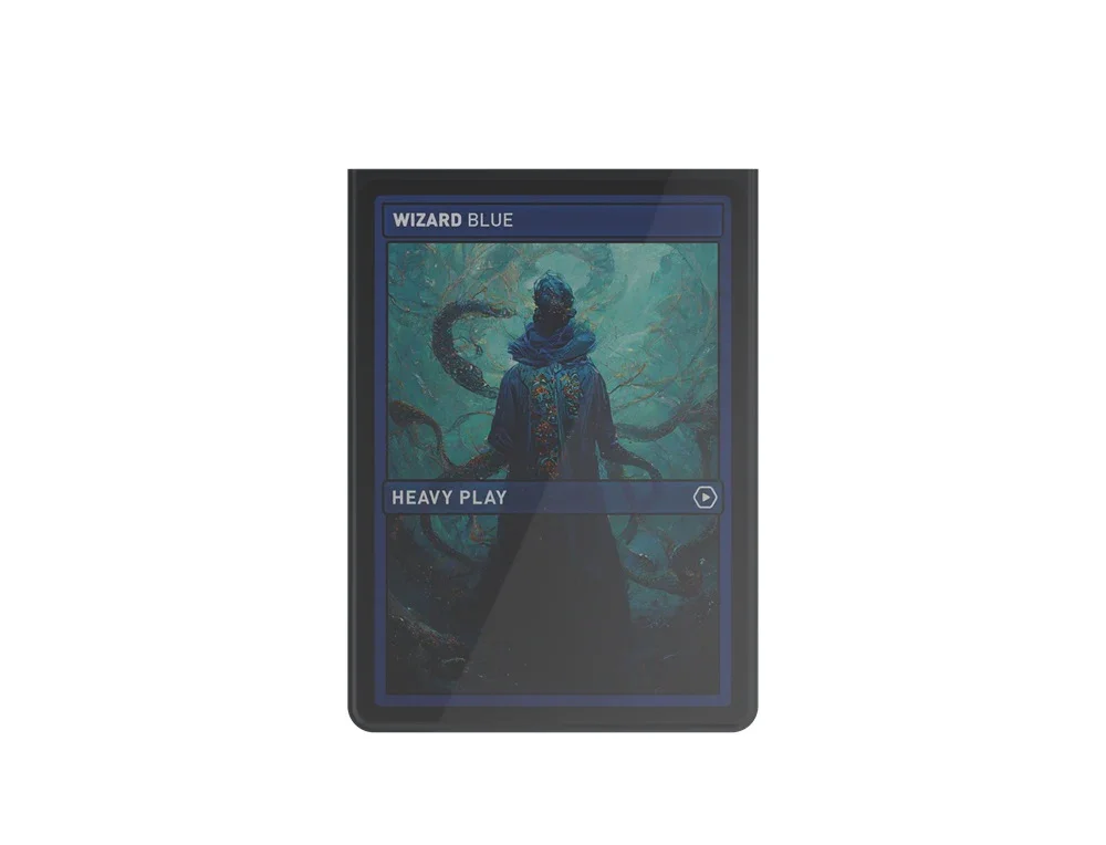 Heavy Play: CURV Sleeves Standard 100 - Wizard Blue - Image 2
