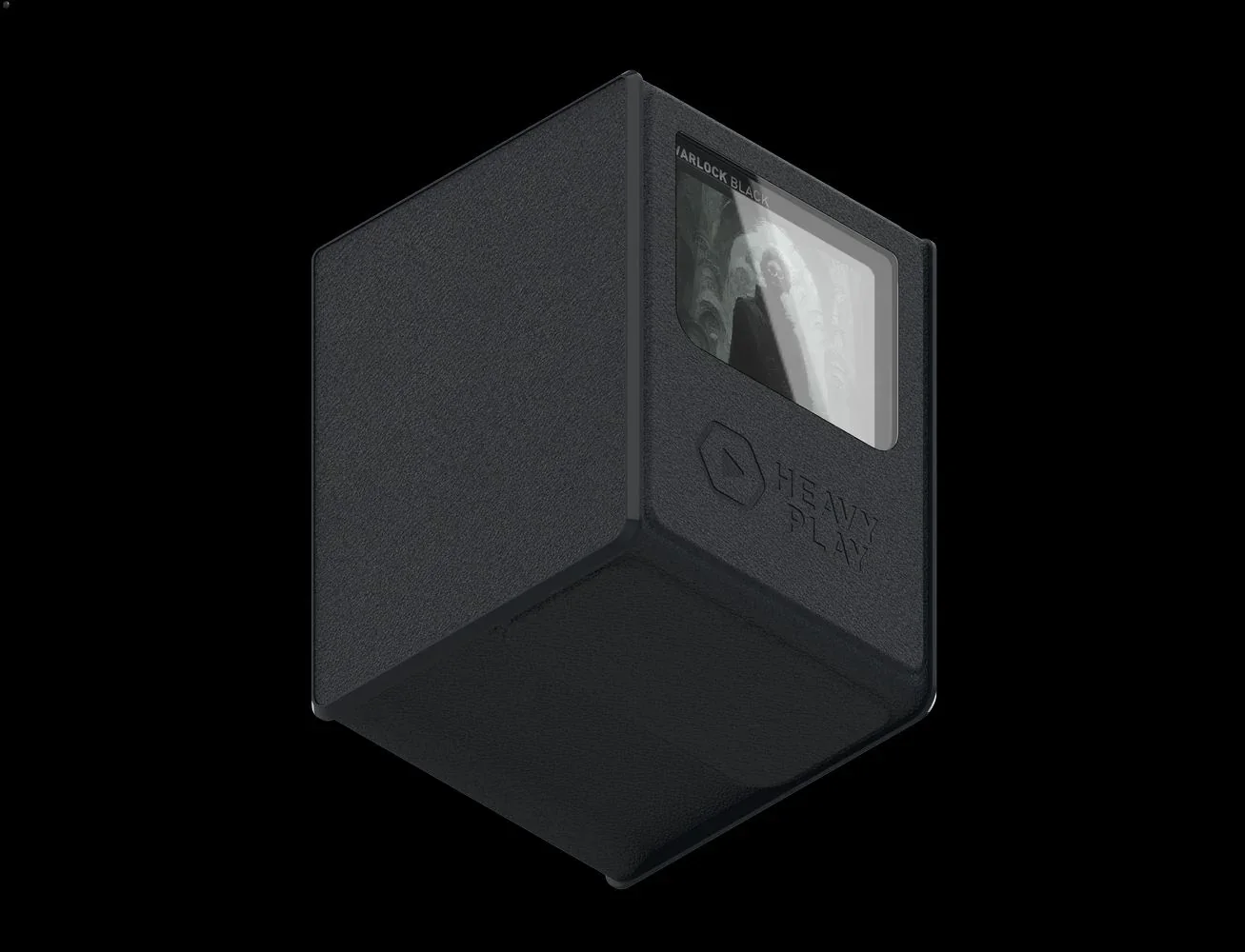 Heavy Play: RFG Deckbox MAX 100 DS - Warlock Black - Image 2