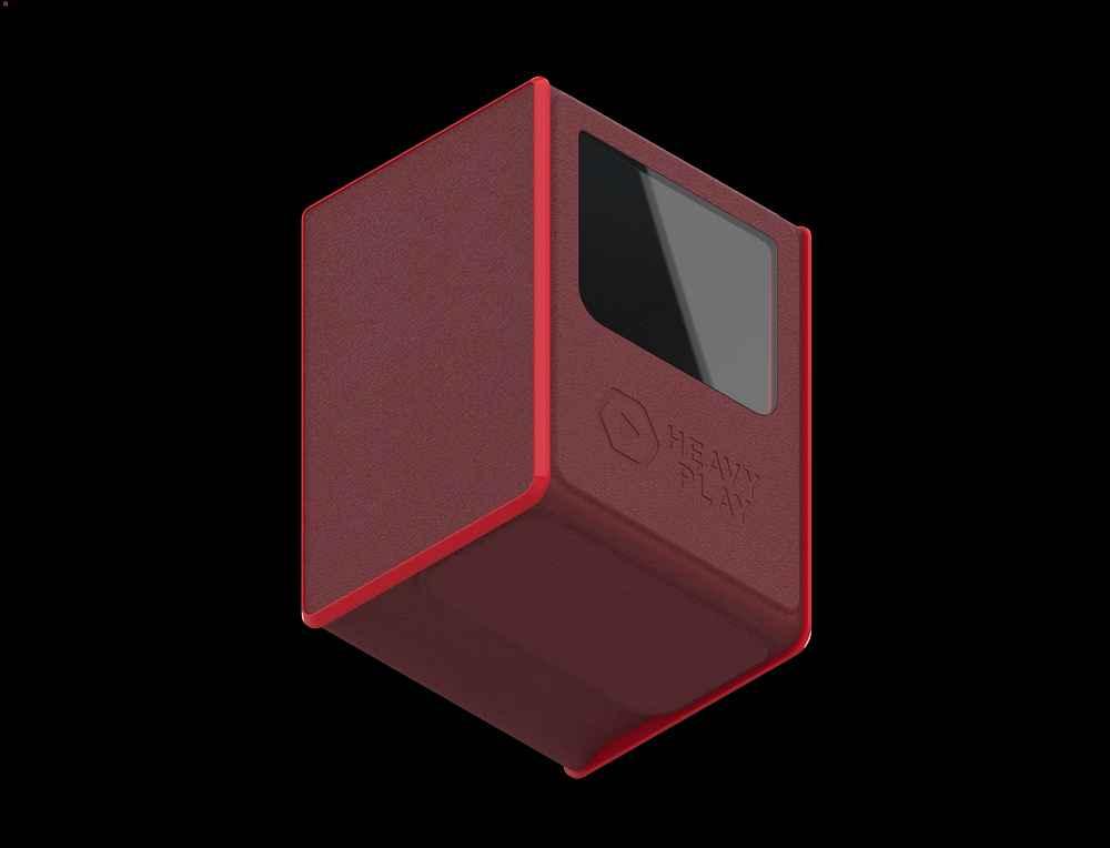 Heavy Play: RFG Deckbox MAX 80 DS - Barbarian Red - Image 3