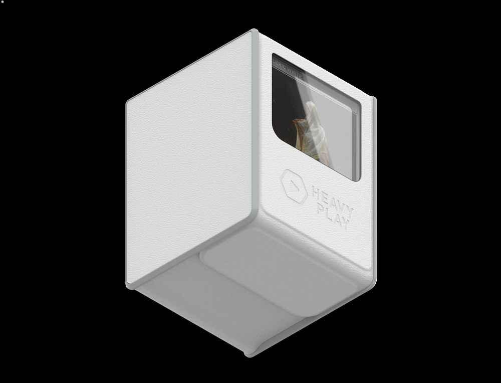 Heavy Play: RFG Deckbox MAX 80 DS - Cleric White - Image 3